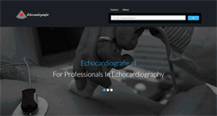 Desktop Screenshot of echocardiografie.nl